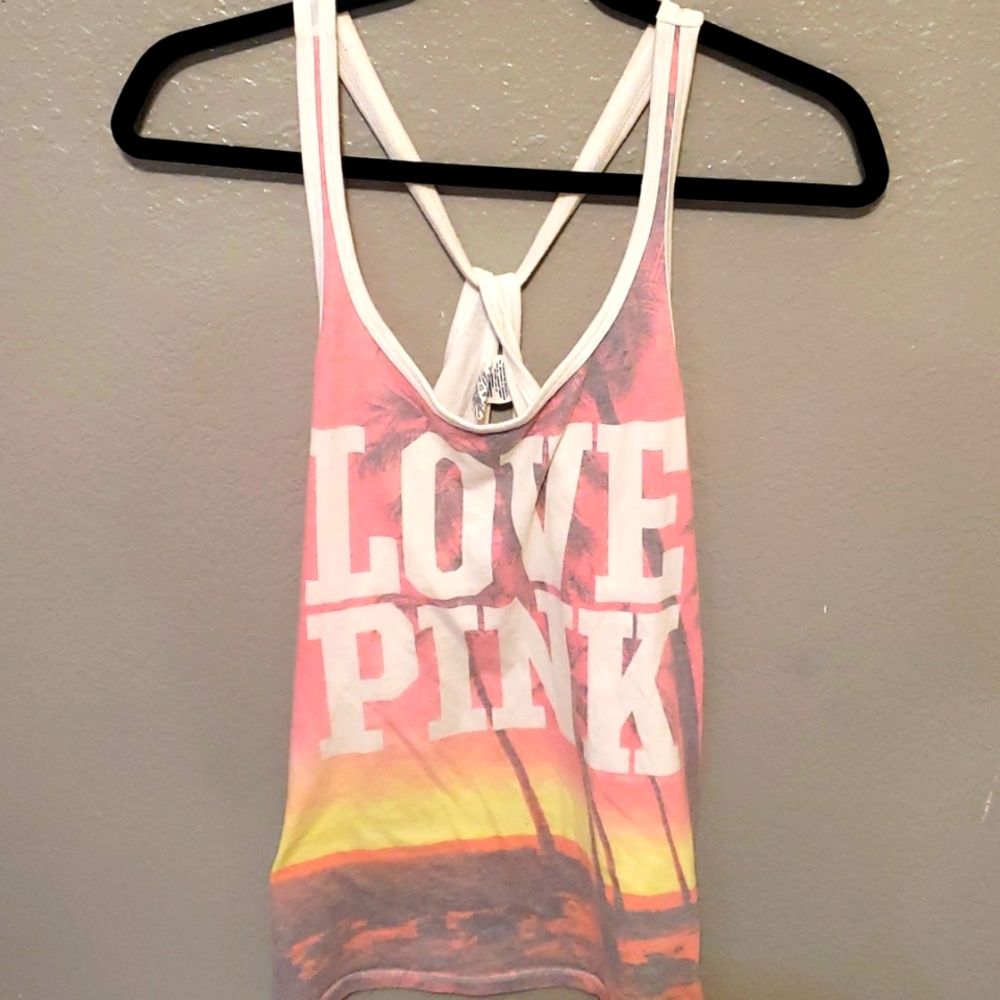 Pink tank top